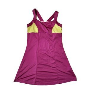PureLime Swim dress top activewear womens size small